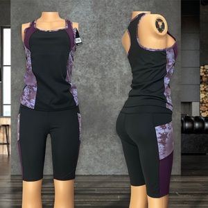 Women's Yoga, Workout, Gym, Running, Jogging  top & shorts set